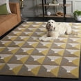 thumbnail image 3 of Safavieh Genre Trevelyan Geometric Area Rug, Gray/Gold, 5' x 8', 3 of 11