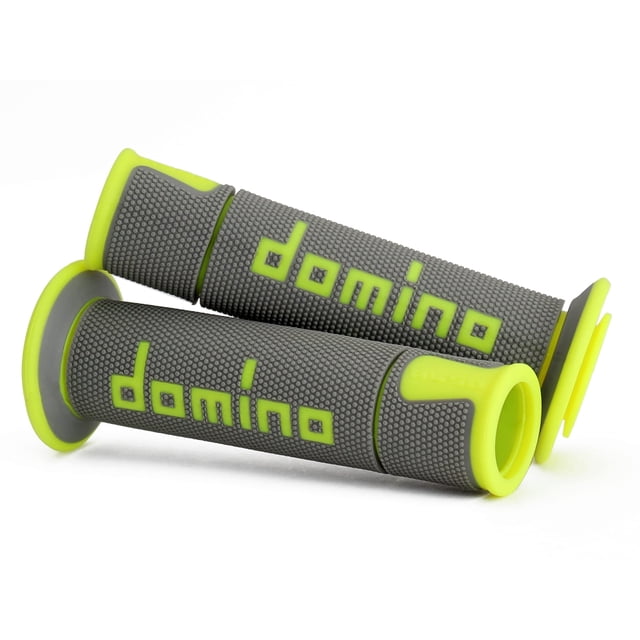 Puños para Manillar de Motocicleta DOMINO A450 Medios Suaves Gris