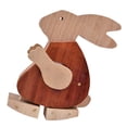 thumbnail image 1 of Juguete de de de Pascua hecho , , coleccionables de animales para la decoración del pequeña sala de TV de la, 1 of 9