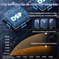 thumbnail image 2 of V Innovation S08 Micrófono Profesional Lavalier Solapa Inalámbrico Para Celular Cámara Pc Gamer Condensador Bluetooth Reducción De Ruido Con Auriculares De Monitoreo Parabrisas Y Estuche Color Negro, 2 of 7