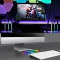 thumbnail image 4 of ziyahi Light Bar Sound Control RGB Lamp Music Sync LED Light Bar Car Atmosphere Lighting Supplies, Charging Type, Black, 4 of 8