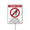 NL-15, variant on Eveokoki Please No Litter In The River Sign with Stake - 8x12 Inch Aluminum No Dumping Signs Outdoor - No Trash Sign - Signs for Private Property