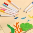 thumbnail image 6 of Liquid Chalk Markers (Water Soluble Doodle Pens, Youngster'S), 12 Liquid Chalk Markers Write On Chalkboards, Dust Water Soluble Liquid Chalk Water Based Erasable Youngster'S, By Meiiso, 6 of 9