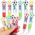 thumbnail image 1 of Pack de 12 bolígrafos deportivos 4 en 1 Kosiz con temática de fútbol, punta 0.5 mm, 1 of 6