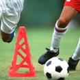 thumbnail image 2 of GOOHOCHY 6 Pcs Cônes d'Entraînement Rouges Marqueurs de Sport Entraînement d'Agilité pour Soccer et Basketball, 2 of 2