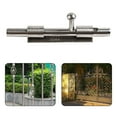 thumbnail image 2 of 8 inch Long Silver Stainless Steel Door Latch Lock Bolt Gate Safety Lock, 2 of 9