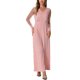 thumbnail image 1 of INSPIRAR CHIC Mono de Mujer Cuello en V Malla de Manga Larga Pierna Ancha Trajes de Fiesta XS Rosa, 1 of 6