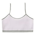 thumbnail image 3 of REDARER Crop Top Bra Girls Seamless Sports Bra Training Teen Bra Camisole Style Lightweight Seamless,Size 9-12 Years, 3 of 6