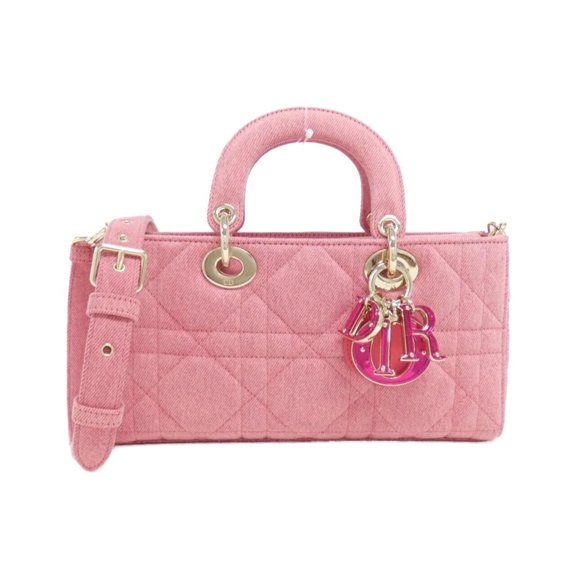 Pre-Owned Christian Dior Lady D Joy Medium M0540WTJA Handbag (Good)