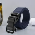 thumbnail image 4 of Boucle Auto-Couvrante Ceinture Hommes de Style Rétro Ceinture Slimming Élastique Extensible Boucle Auto-Couvrante Imitation Cuir, 4 of 8