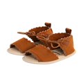 thumbnail image 1 of Baby Sandals Summer Baby Girls Solid Color Soft Sole Shoes, 1 of 6