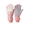 thumbnail image 2 of Lovzfmll Unisex Ski & Riding Gloves, Touchscreen Winter Gloves, Fleece Lined Windproof Outdoor Sports Handwear, Durable Exterior, Pink, 2 of 3