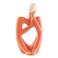 thumbnail image 1 of Cerámica Abstract Thinker Jarrón Adornos Figura esmerilada Escultura Decoración del hogar (F) Likrtyny Libre de BPA, 1 of 6