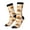 3 Black, variant on Thanksgiving With Turkey Print Adult Socks for Men & Women,Calf Socks, Ankle Socks,Boots Socks,Breathable Casual Sock,Unisex Crew Socks