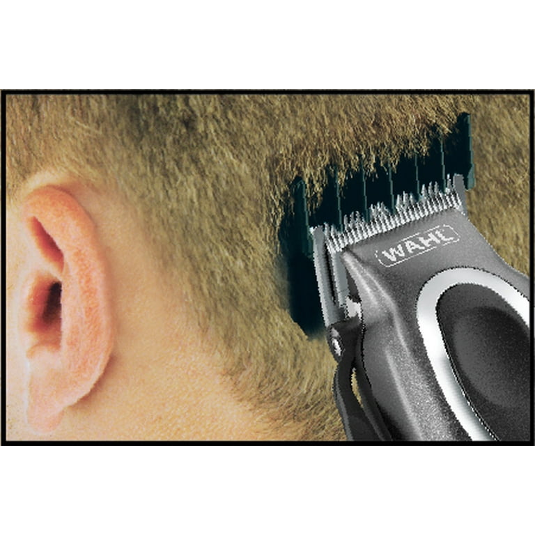 Wahl Deluxe Chrome Pro Men's Haircut Trimmer Kit with Wahl Deluxe Chrome Pro Men's Haircut Trimmer Kit with