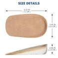 ITSELFER BESTOYARD 1 Pair Invisible Height Increase Insole Shocks