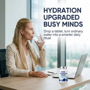 Hydrogen Water Tablets, Fast-Dissolving No Residue H2 Infused Drink Drops for Workout Recovery and Daily Hydration, 120 Count