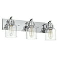 thumbnail image 2 of RADIANCE goods Transitional 3 Light Chrome Bath Vanity Fixture 24" Wide, 2 of 9