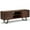 Distressed Charcoal Brown, variant on Lowry 63 inch Wide Solid Wood TV Stand in Distressed Charcoal Brown For TVs up to 70 inches