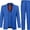 3pc Royal Blue, variant on Lycody Boy's Formal Suit Set Slim Fit Kids Tuxedo Suits for Wedding Teen Toddler Boy Dress Suit Outfit