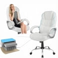 thumbnail image 5 of BestOffice Ergonomic Office Chair, Lumbar Support, Rolling Swivel for Men, Women(White), 5 of 7