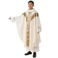 thumbnail image 3 of Blessume Church Clergy Vestments Catholic Priest Chasuble with Stole, 3 of 7