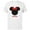 White, variant on Disney Minnie Mouse Mum Mother Red Bow Family Mother’s Day - Short Sleeve Cotton T-Shirt for Adults - Customized-Athletic Heather