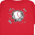 thumbnail image 4 of Inktastic Baseball Breakthrough Boys or Girls Long Sleeve Toddler T-Shirt, 4 of 5