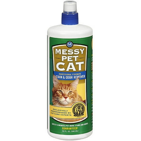 Messy Pet Cat Stain & Odor Remover - Walmart.com