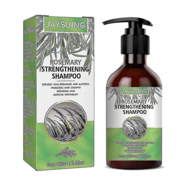 Champú de romero Jaysuing, anticaída del cabello, crecimiento, aceite, control, esponjoso, refrescante, suave, seco y con frizz |