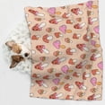 thumbnail image 6 of Yiaed 70s Mushroom Print Dog Blankets-Cat Blanket Washable for Couch Protection,Puppy Blanket, Soft Plush Reversible Throw Furniture Protector-Small, 6 of 8