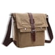 thumbnail image 3 of Mujeres Hombre Bolso Bolso Cámara Libro Bolera Cartera Almacenamiento Crossbody Pack Amplio Capacidad Camping Flap Messenger Bolso Bolsillos múltiples Khaki Pequeño Methold AP004585-02, 3 of 6