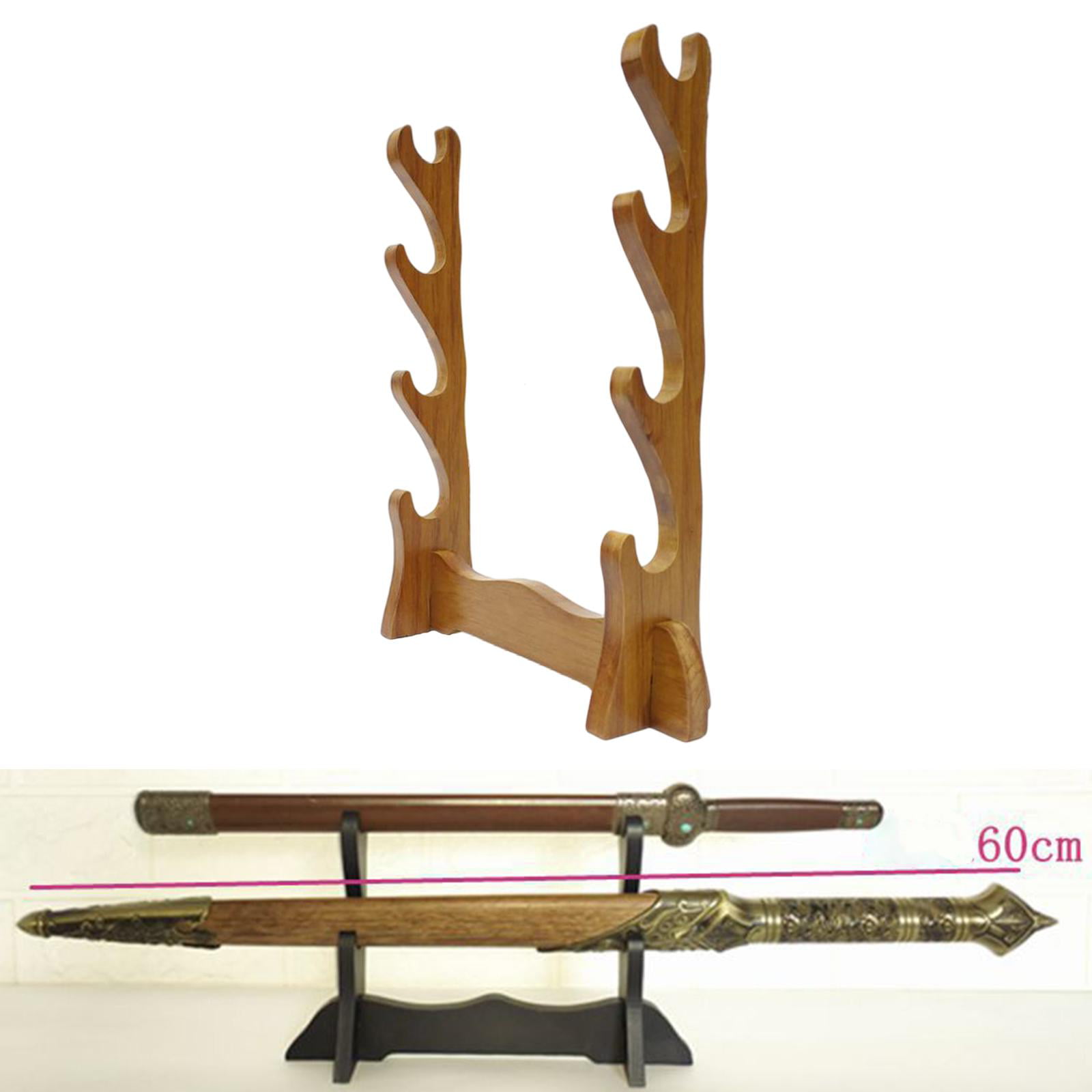 Details about   Wood Display Holder Table Desk Stand for Samurai Sword Katana Wakizashi Tanto 