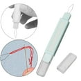 thumbnail image 1 of Double Threader Easy Threader Durable DIY Portable Supplies Stable Threading Tool Hand Sewing for Tailor Household, 1 of 9