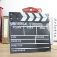 thumbnail image 2 of Sarapandan Wood Director Scene Clapperboard TV Movie Action Board Film Cut Prop(Black), 2 of 6