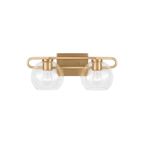 Open Box Generation Lighting 4455702 Codyn 2 Light 20" Wide Vanity Light - Brass