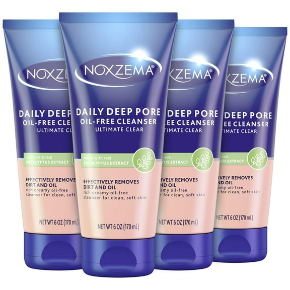 Noxzema Cleanser Daily Deep Pore Cleanser 6 Oz (Pack Of 4)