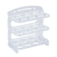 thumbnail image 1 of Soporte para huevos, contenedor de almacenamiento de huevos, caja de almacenamiento de huevos multicapa con tapa Reversible, bandeja para huevos para, 1 of 9