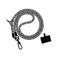 thumbnail image 3 of Cordón de Teléfono para Teléfono, Correa de Soporte de Liberación Rápida Fuerte, Protector Universal Antipérdida Duradero para Teléfonos Inteligentes negro, 3 of 8