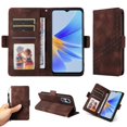 thumbnail image 1 of Funda GANGXUN para OPPO A17 4G con diseño acolchado elegante, cuero PU, protección total y ajuste preciso, 1 of 5