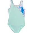thumbnail image 3 of Rainbeau Moves Girls Dance & Gymnastics Print Inset Tank Leotard, XS-XL, 3 of 6
