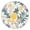 Summer, variant on Tablecloth Exotic Cultural Mandala Pattern Waterproof Round Cover with Elastic Fit and Back for Healing and Meditation