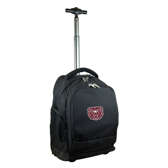 Black Missouri State University Bears 19'' Premium Wheeled Backpack