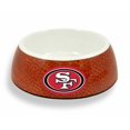 thumbnail image 1 of San Francisco 49ers Classic Dog Bowl, 1 of 1