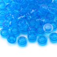 thumbnail image 4 of Platos redondos Building Blocks Feleph, 1000 unidades, azul transparente, 4 of 4