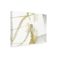 thumbnail image 2 of Jennifer Goldberger 'Gold & Grey Exploration VI' Canvas Art, 2 of 3