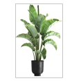 thumbnail image 2 of 1 hoja de calcomanía de pared con vegetación, calcomanía de pared con planta simulada, calcomanía adhesiva para pared, calcomanía de pared para sala de estar, 2 of 5