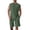 Army Green, variant on Men's 2 Piece Outfits Summer Sleeveless Vest and Casual Track Shorts Set Sports Suit Two Piece Set Summer Shirt and Shorts Set