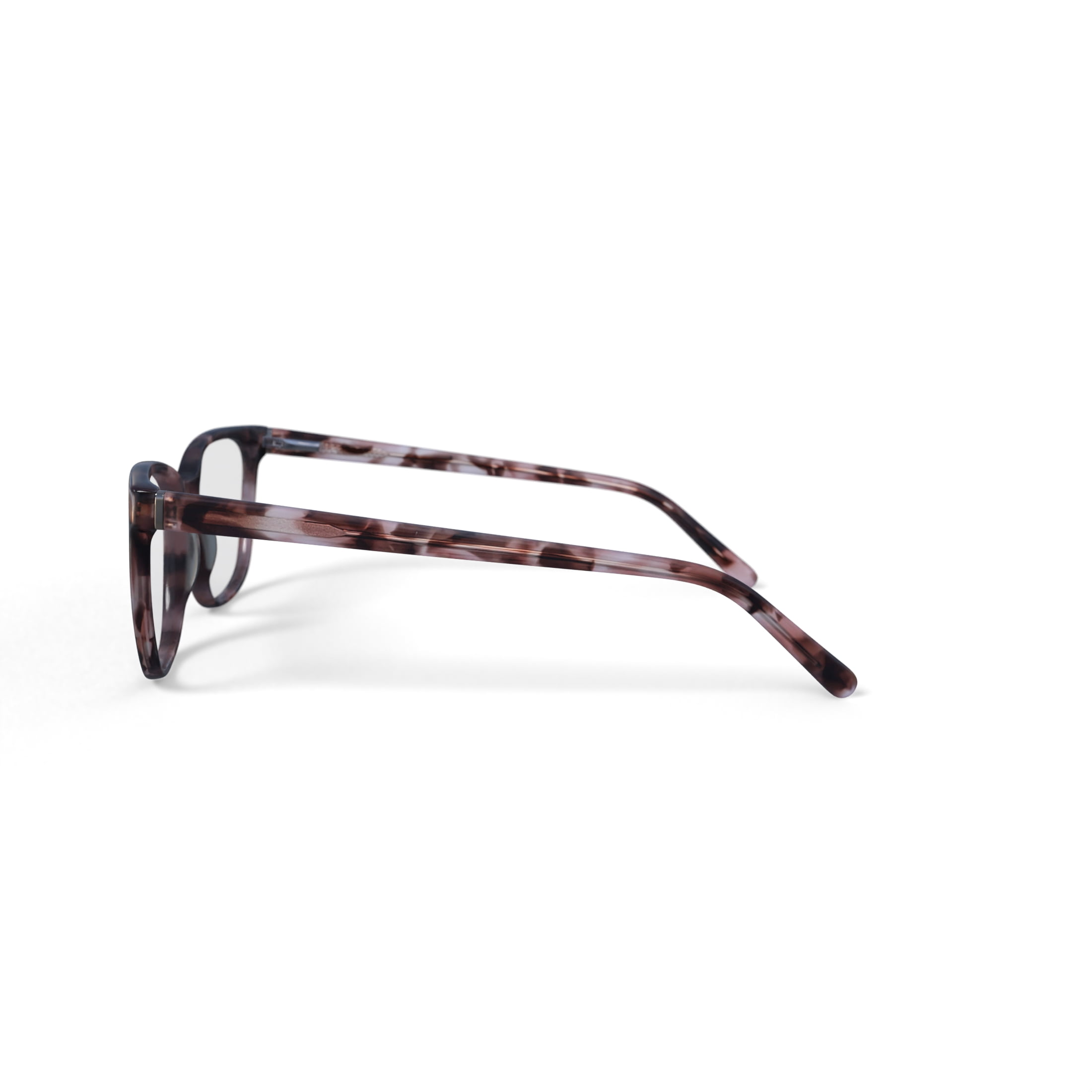 Walmart Women's Trisha Square Prescription Eyeglasses with Case, Brown Tortoise