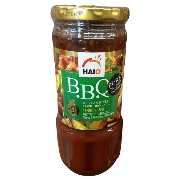 Haio - BBQ Korean Style Pork BBQ Sauce, 1.1 Pounds, (1 Bottle)